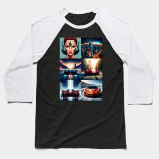 Futuristic 3D Concept Edition 2 Baseball T-Shirt